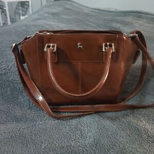 Ashwood Brown Leather Handbag